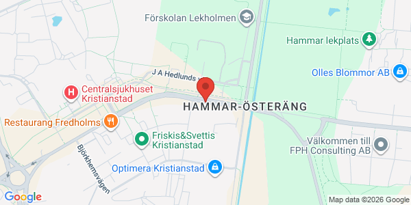 Karta för Carspect AB Kristianstad Björkhem