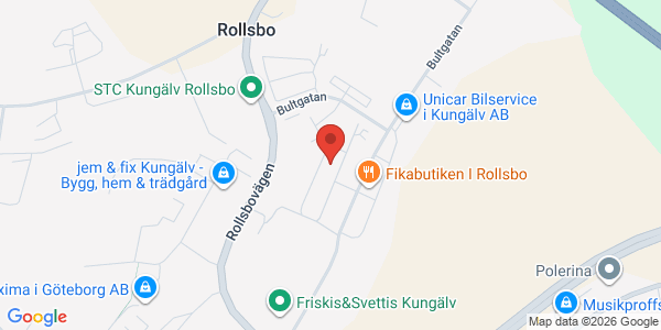 Karta för Carspect AB Kungälv