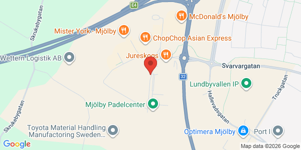 Karta för Carspect AB Mjölby