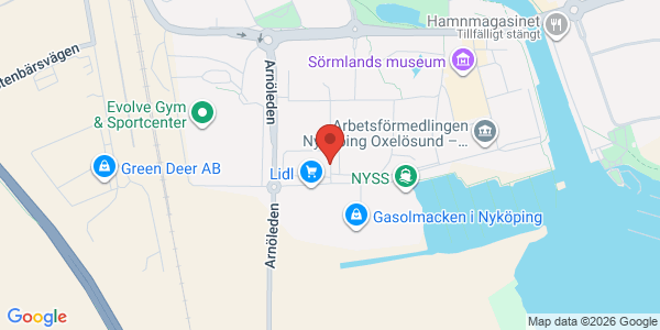 Karta för Carspect AB Nyköping
