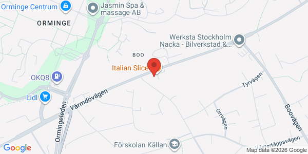 Karta för Carspect AB Stockholm Nacka Orminge