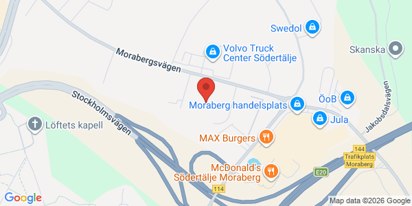 Karta för Carspect AB Södertälje