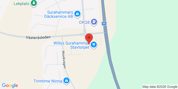 Karta för Carspect AB Surahammar