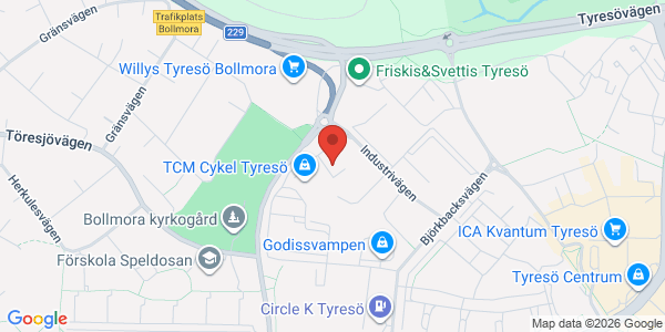 Karta för Carspect AB Tyresö