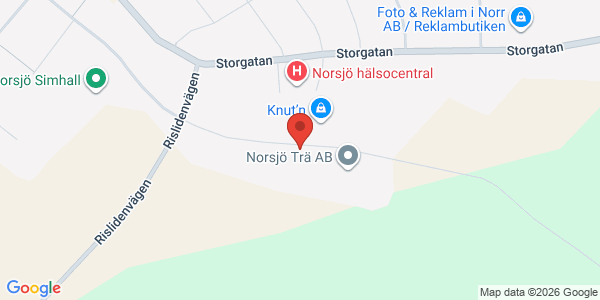 Karta för Opus Bilprovning AB Norsjö