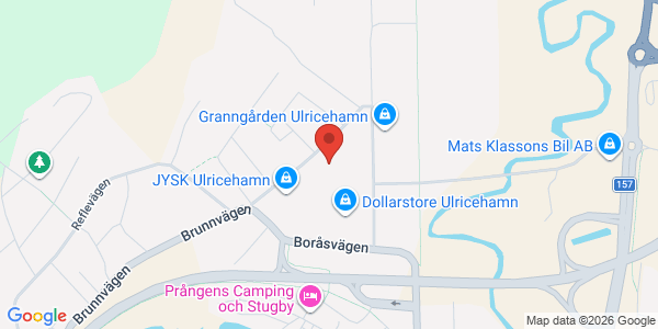 Karta för Opus Bilprovning AB Ulricehamn