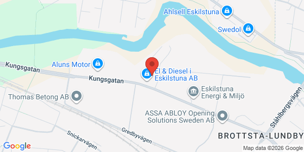 Karta för Besikta Bilprovning i Sverige AB Eskilstuna