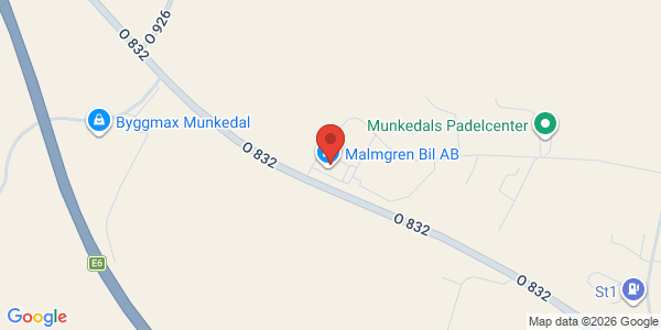 Karta för Besikta Bilprovning i Sverige AB Munkedal