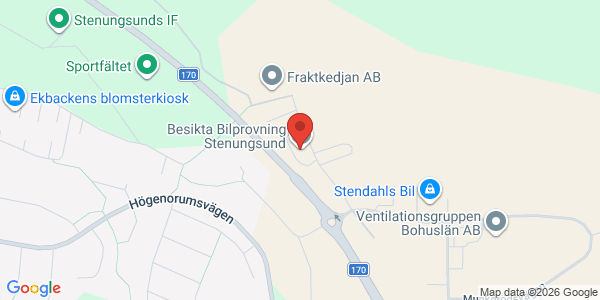Karta för Besikta Bilprovning i Sverige AB Stenungsund