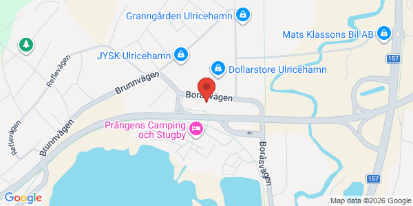 Karta för Besikta Bilprovning i Sverige AB Ulricehamn