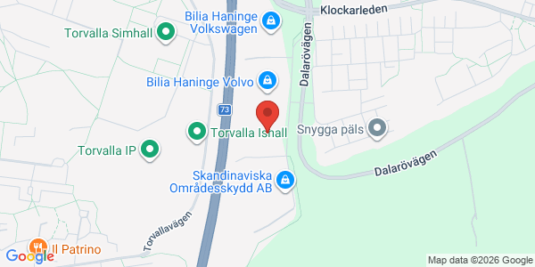 Karta för DEKRA - Brandbergen Handen
