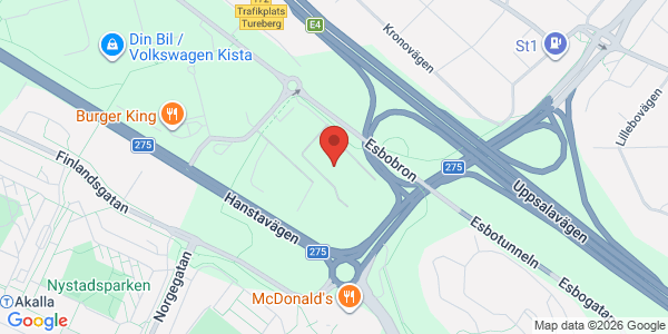 Karta för DEKRA - Kista