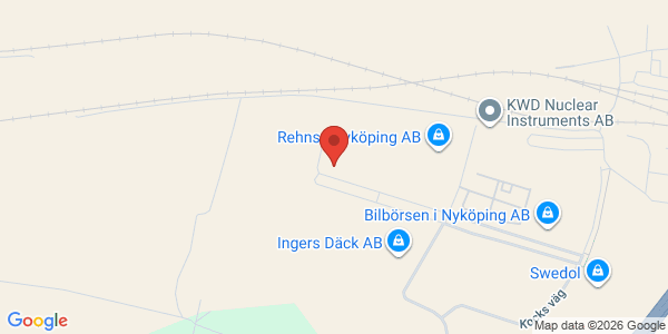 Karta för DEKRA - Nyköping