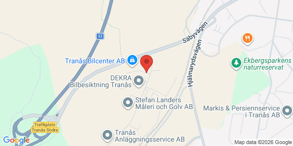 Karta för DEKRA - Tranås