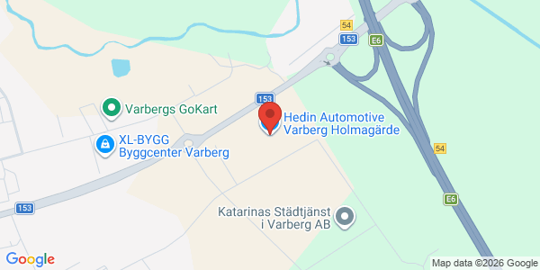 Karta för DEKRA - Varberg - Holmagärde