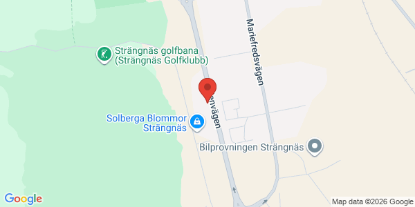 Karta för DEKRA - Strängnäs