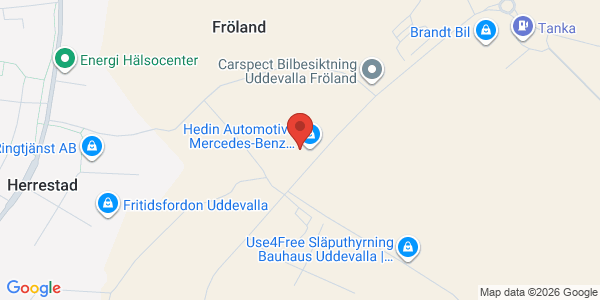 Karta för DEKRA - Uddevalla