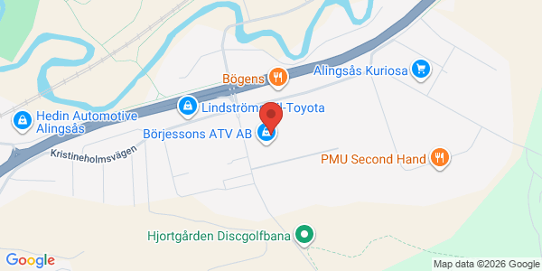 Karta för DEKRA - Alingsås