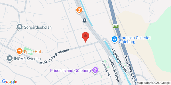 Karta för DEKRA - Mölndal