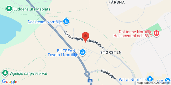 Karta för DEKRA - Norrtälje