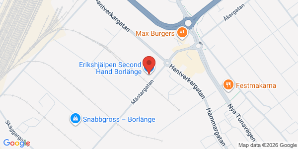 Karta för DEKRA - Borlänge