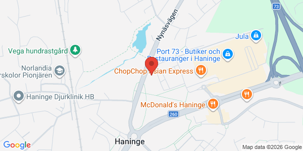 Karta för DEKRA - Haninge Port 73