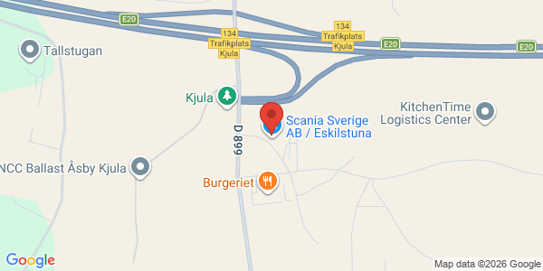 Karta för Besikta Bilprovning - Eskilstuna