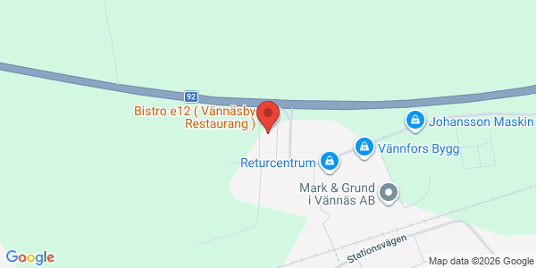 Karta för Besikta Bilprovning - Vännäsby