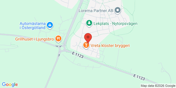 Karta för Bilprovningen - Ljungsbro