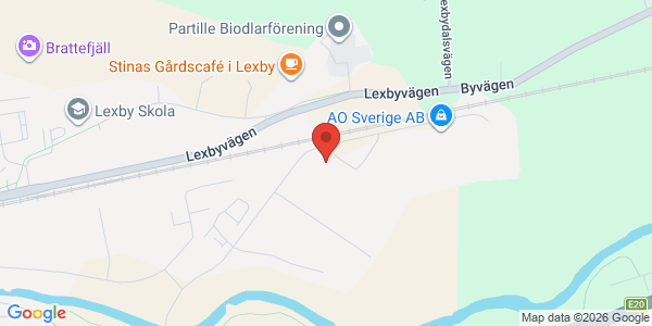 Karta för Bilprovningen - Partille