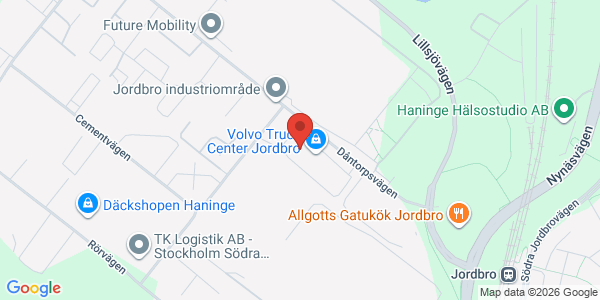 Karta för Opus Bilprovning - Jordbro