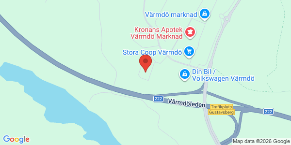 Karta för Carspect - Gustavsberg