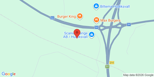 Karta för Carspect - Hudiksvall