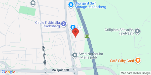 Karta för Carspect - Järfälla