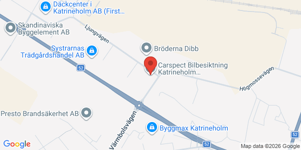 Karta för Carspect - Katrineholm