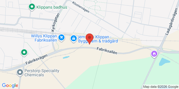 Karta för Carspect - Klippan