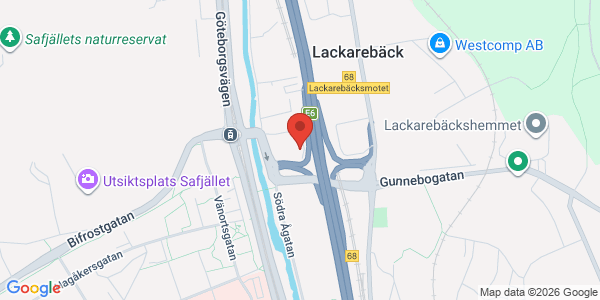 Karta för Carspect - Mölndal