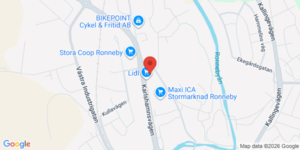 Karta för Carspect - Ronneby