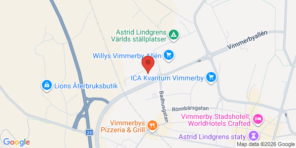Karta för Carspect - Vimmerby