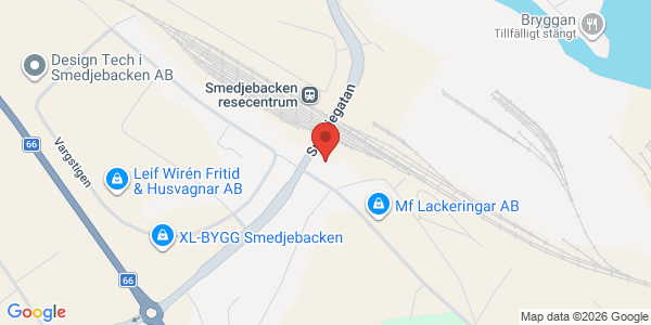 Karta för Carspect Smedjebacken Flatenbergsvägen