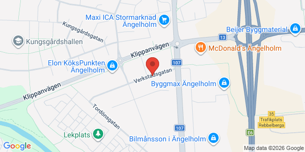 Karta för Carspect AB Ängelholm