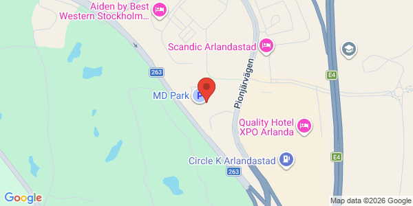Karta för Carspect AB Arlandastad