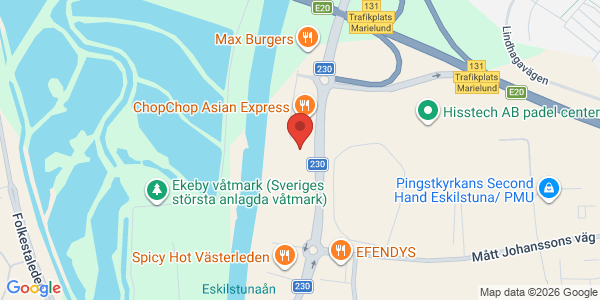 Karta för Carspect AB Eskilstuna